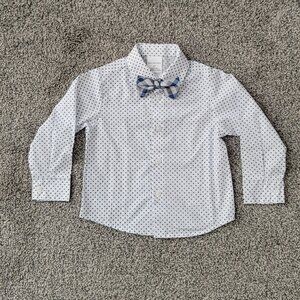 Van Heusen 2T Boys 2-Piece Formal Dress Collared Shirt with Tie